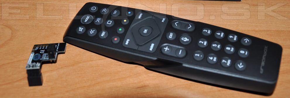 dialkovy ovladac bluetooth pre dreambox s ir a bluetooth dongle 1