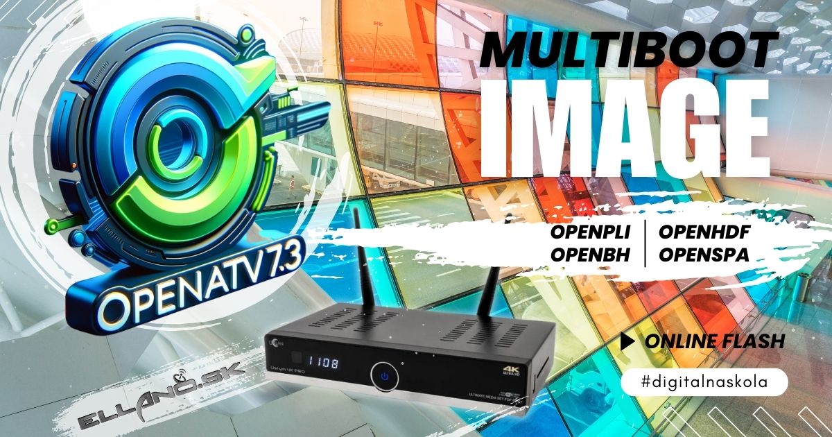 multiboot online navod openatv openpli 564