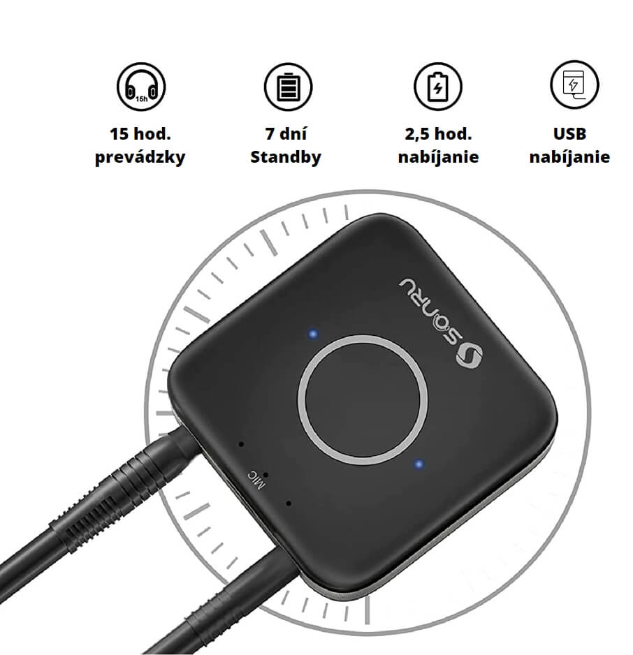 sonru bluetooth audio videoprijimac 1127