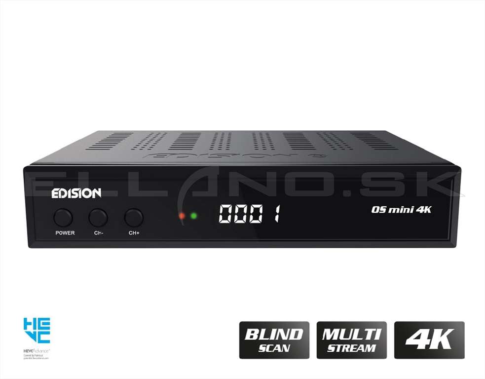 os mini 4k front panel