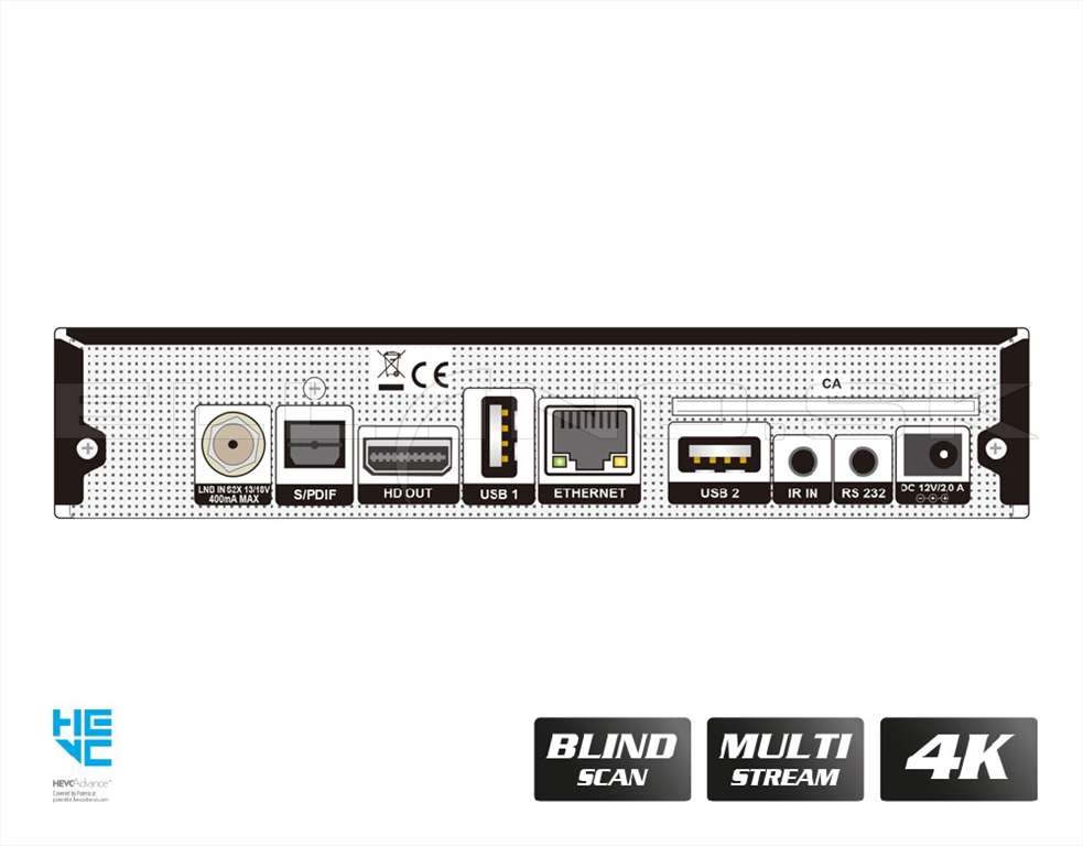 os mini 4k rear panel