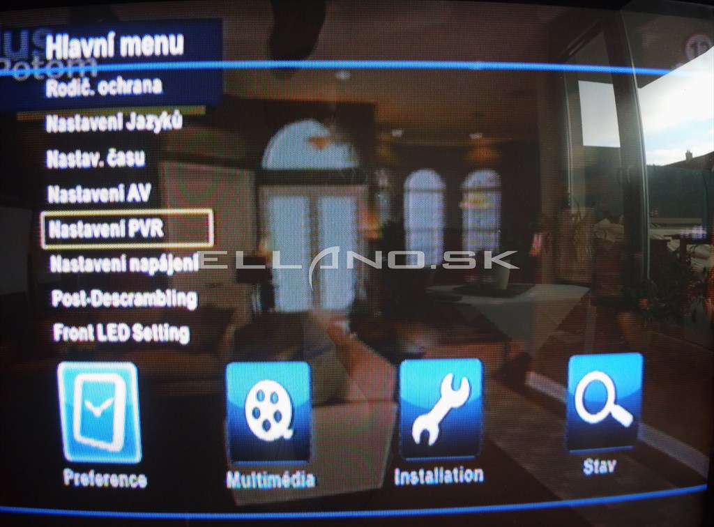 12 menu preference