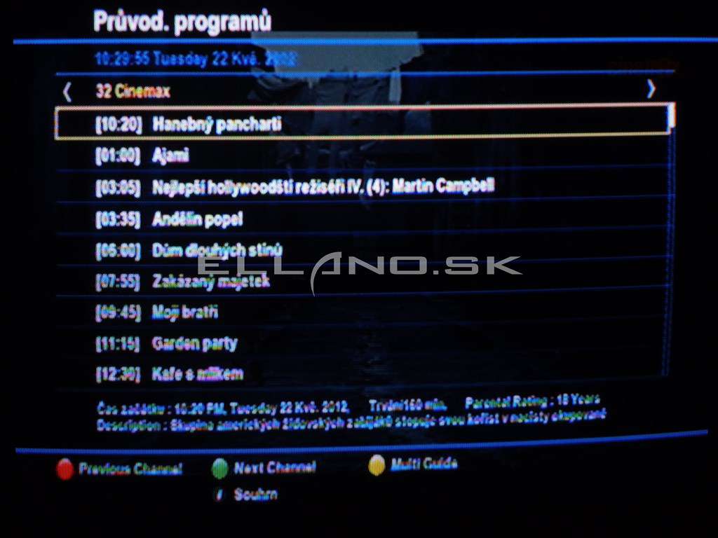 27 epg jedna stanice