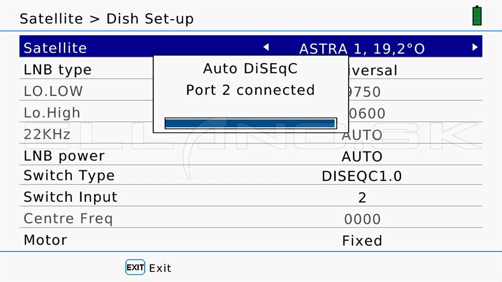 02 Auto DiseqC Astra 1 KR Inv Conn Port2