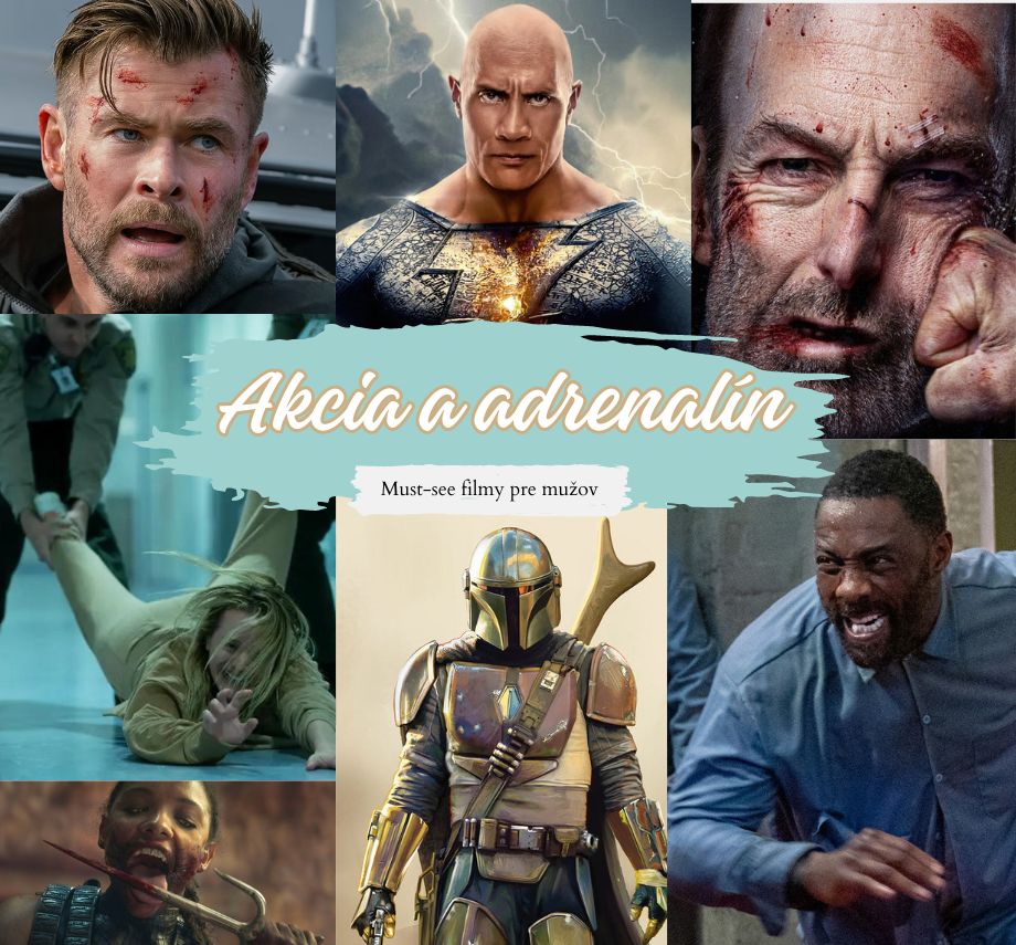 Super tipy na akčné flmy pre mužov