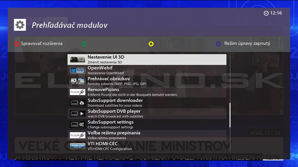 Pluginy Enigma2 VTI 15.0.04 VU+ Solo 4K